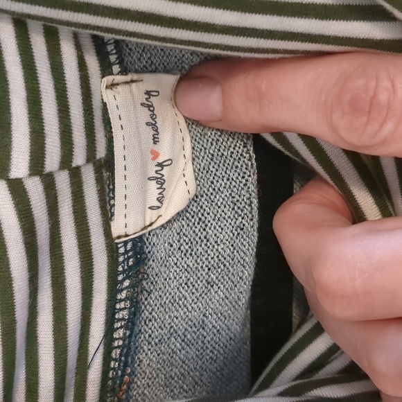 Ladies Faux Double Layer Cowl Neck Size L - Picture 4 of 4